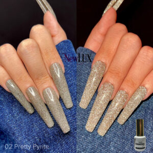 NewLUX Diamond Gel .5oz - #02 Pretty Pyrite