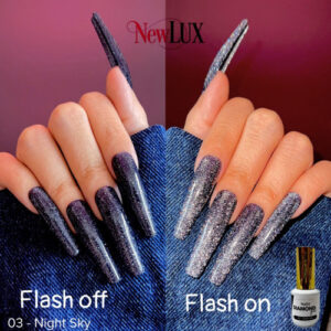 NewLUX Diamond Gel .5oz - #03 Night Sky