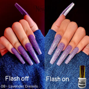 NewLUX Diamond Gel .5oz - #08 Lavender Dreams