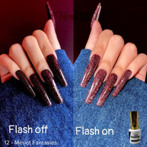 NewLUX Diamond Gel .5oz - #12 Merlot Fantasies