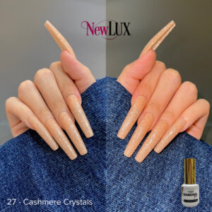 NewLUX Diamond Gel .5oz - #27 Cashmere Crystals
