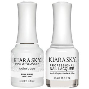 Kiara Sky All In One - Duo Matching Colors 0.5oz - 5001 Snow Bunny