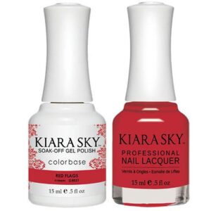 Kiara Sky All In One - Duo Matching Colors 0.5oz - 5031 Red Flags