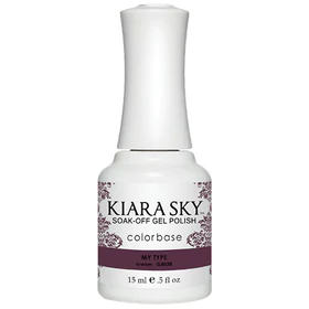 Kiara Sky All In One - Soak Off Gel Polish 0.5oz - 5038 My Type