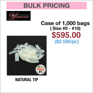 Lamour Tip Mixed Size (#0 - #10)