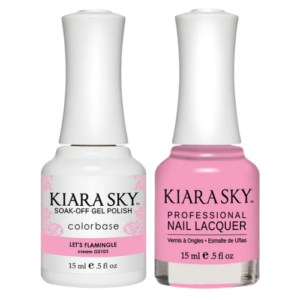 Kiara Sky All In One - Duo Matching Colors 0.5oz - 5103 Let's Flamingle